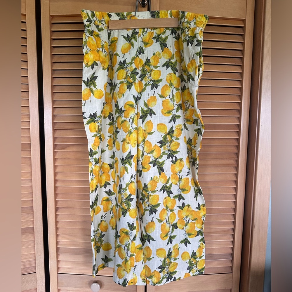 ModCloth - Lemon print pants - Picture 2 of 5